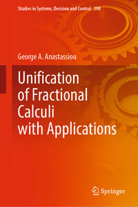 Vorderes Coverbild Unification of Fractional Calculi with Applications