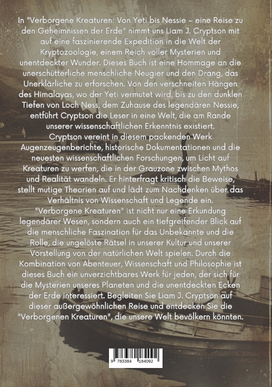 Rückseitencover Verborgene Kreaturen