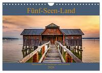 Fünf-Seen-Land (Wandkalender 2026 DIN A4 quer), CALVENDO Monatskalender
