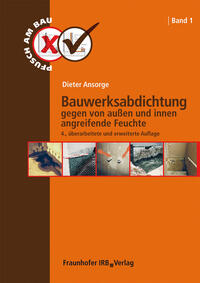 Vorderes Coverbild Bauwerksabdichtung gegen von außen und innen angreifende Feuchte