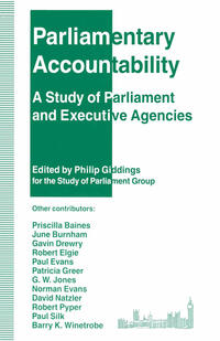 Vorderes Coverbild Parliamentary Accountability