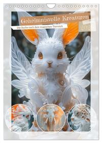 Geheimnisvolle Kreaturen (Wandkalender 2026 DIN A4 hoch), CALVENDO Monatskalender