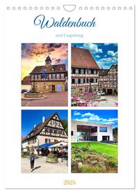 Waldenbuch und Umgebung (Wandkalender 2025 DIN A4 hoch), CALVENDO Monatskalender