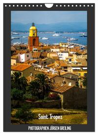 Vorderes Coverbild Saint Tropez (Wandkalender 2025 DIN A4 hoch), CALVENDO Monatskalender
