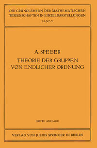 Die Theorie der Gruppen von Endlicher Ordnung