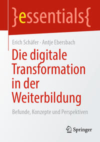 Vorderes Coverbild Die digitale Transformation in der Weiterbildung