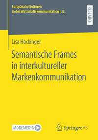Vorderes Coverbild Semantische Frames in interkultureller Markenkommunikation