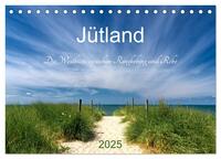 Vorderes Coverbild Jütland. Die Westküste zwischen Ringkøbing und Ribe (Tischkalender 2025 DIN A5 quer), CALVENDO Monatskalender