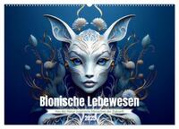 Bionische Lebewesen - Von der Natur inspirierte Menschen der Zukunft (Wandkalender 2025 DIN A2 quer), CALVENDO Monatskalender