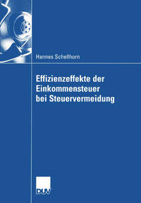 Vorderes Coverbild Effizienzeffekte der Einkommensteuer bei Steuervermeidung