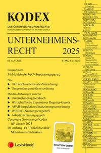 KODEX Unternehmensrecht 2025 - inkl. App