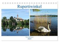 Rupertiwinkel - Seen und Moore (Tischkalender 2025 DIN A5 quer), CALVENDO Monatskalender