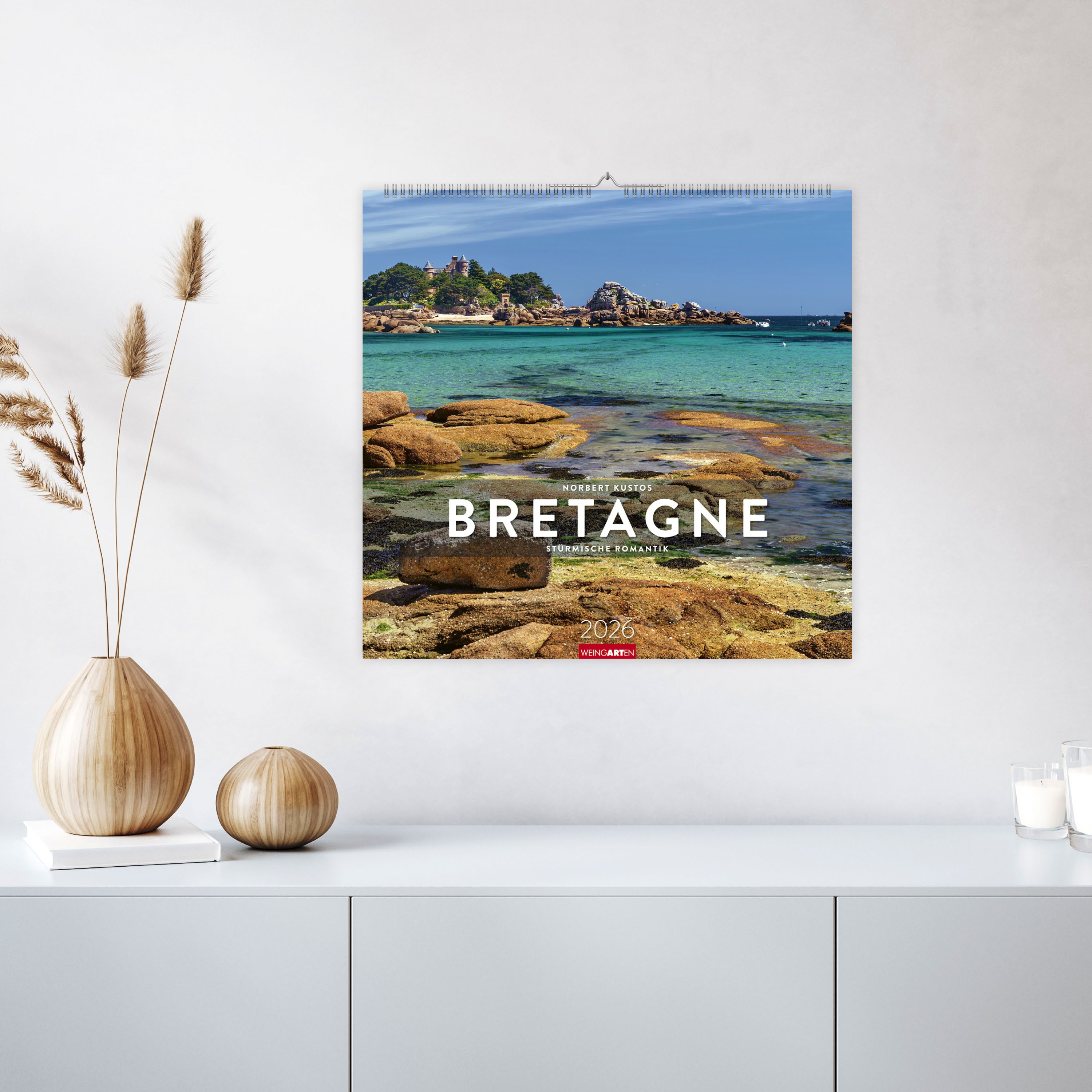 Bretagne Kalender 2026 - Stürmische Romantik