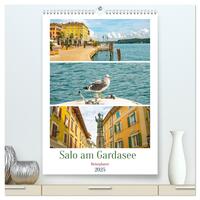 Salo am Gardasee - Reiseplaner (hochwertiger Premium Wandkalender 2025 DIN A2 hoch), Kunstdruck in Hochglanz