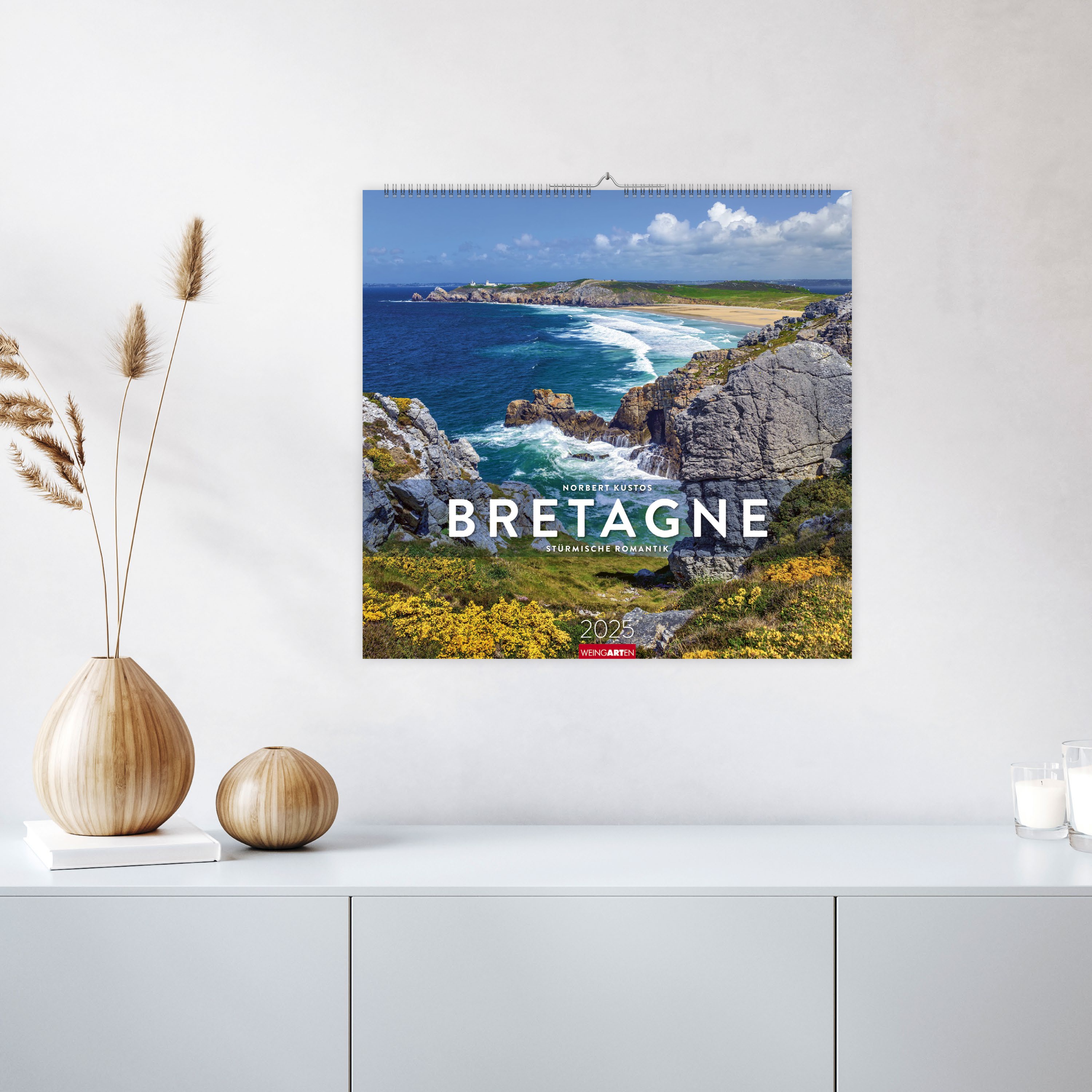Bretagne Kalender 2025 - Stürmische Romantik