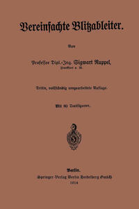Vereinfachte Blitzableiter