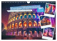 Europas Wahrzeichen (Wandkalender 2026 DIN A4 quer), CALVENDO Monatskalender