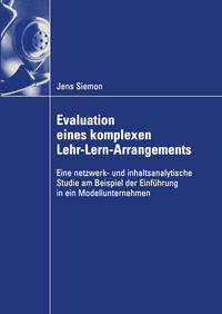 Vorderes Coverbild Evaluation eines komplexen Lehr-Lern-Arrangements