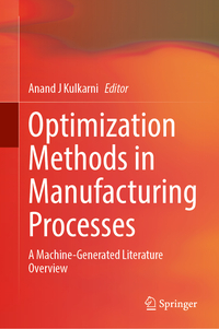 Optimization Methods in Manufacturing Processes