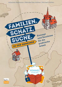 Vorderes Coverbild Familien. Schatz. Suche. in der Gemeinde