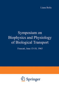 Vorderes Coverbild Symposium on Biophysics and Physiology of Biological Transport