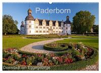 Paderborn Domstadt am Eggegebirge (Wandkalender 2026 DIN A2 quer), CALVENDO Monatskalender