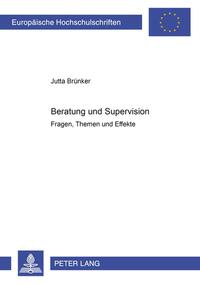 Beratung und Supervision