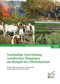 Vorderes Coverbild Nachhaltige Entwicklung xerothermer Hanglagen am Beispiel des Mittelrheintals