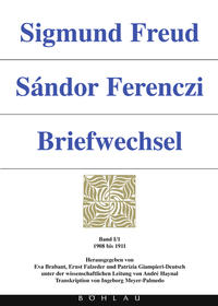 Vorderes Coverbild Sigmund Freud - Sándor Ferenczi. Briefwechsel