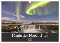 Magie der Nordlichter Islands (Wandkalender 2026 DIN A3 quer), CALVENDO Monatskalender