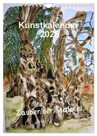 Kunstkalender 2026 - Zauber der Malerei (Wandkalender 2026 DIN A4 hoch), CALVENDO Monatskalender