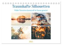 Traumhafte Silhouetten (Tischkalender 2025 DIN A5 quer), CALVENDO Monatskalender