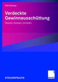 Vorderes Coverbild Verdeckte Gewinnausschüttung