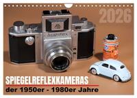 Spiegelreflexkameras der 1950er-1980er Jahre (Wandkalender 2026 DIN A4 quer), CALVENDO Monatskalender
