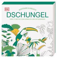 Vorderes Coverbild Achtsam & Kreativ. Dschungel