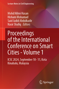Proceedings of the International Conference on Smart Cities—Volume 1