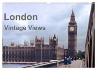 London - Vintage Views (Wandkalender 2026 DIN A3 quer), CALVENDO Monatskalender