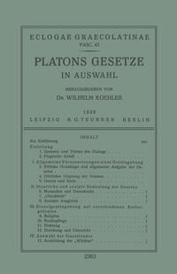 Platons Gesetze
