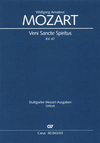 Veni Sancte Spiritus (Klavierauszug)