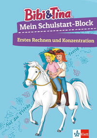 Vorderes Coverbild Bibi & Tina: Mein Schulstart-Block Erstes Rechnen und Konzentration