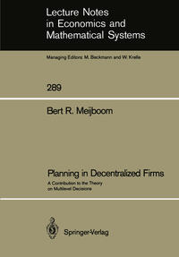 Planning in Decentralized Firms