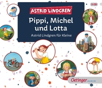 Vorderes Coverbild Pippi, Michel und Lotta