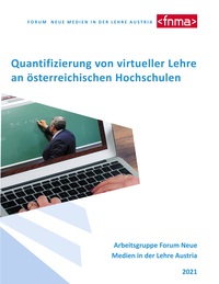 Vorderes Coverbild Quantifizierung von virtueller Lehre an österreichischen Hochschulen