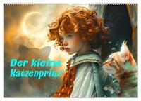 Der kleine Katzenprinz (Wandkalender 2026 DIN A2 quer), CALVENDO Monatskalender