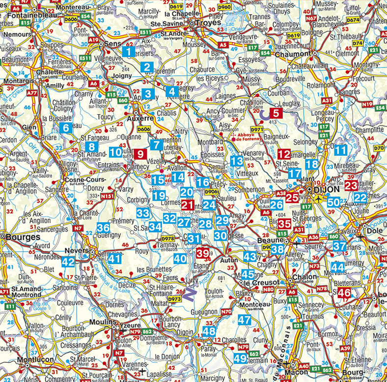 Beispielinhalt (Bild) Bourgogne