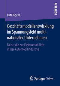 Vorderes Coverbild Geschäftsmodellentwicklung im Spannungsfeld multinationaler Unternehmen