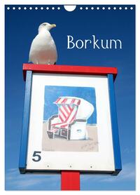 Vorderes Coverbild Borkum (Wandkalender 2026 DIN A4 hoch), CALVENDO Monatskalender