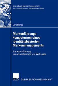 Vorderes Coverbild Markenführungskompetenzen eines identitätsbasierten Markenmanagements