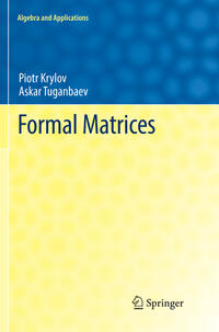 Formal Matrices