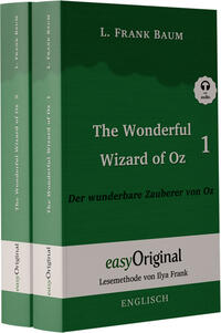 Vorderes Coverbild The Wonderful Wizard of Oz / Der wunderbare Zauberer von Oz - 2 Teile (Buch + 2 MP3 Audio-CDs) - Lesemethode von Ilya Frank - Zweisprachige Ausgabe Englisch-Deutsch